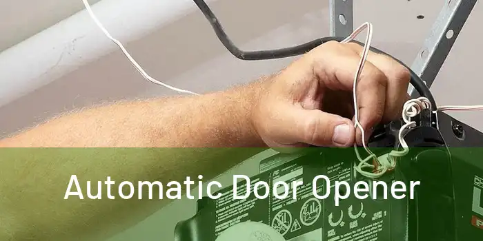  Automatic Door Opener 